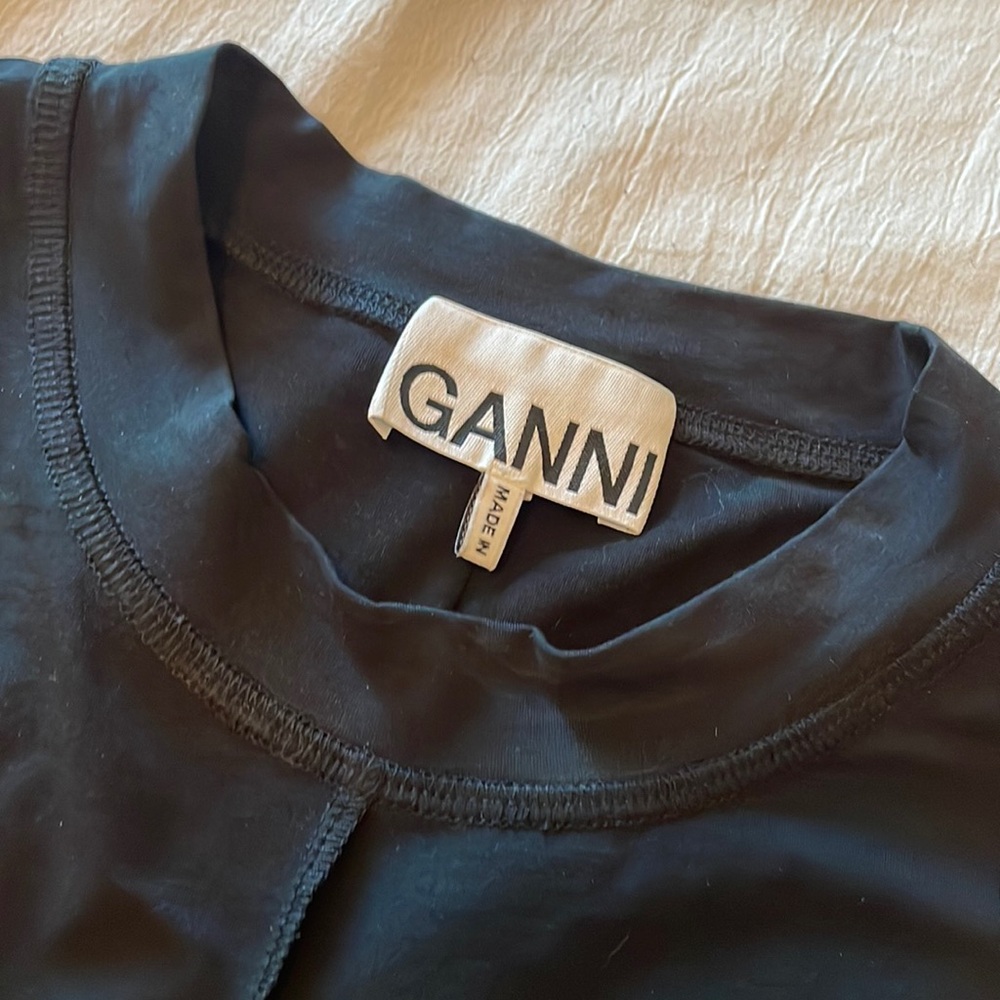 Ganni Light Stretch Jersey T Shirt